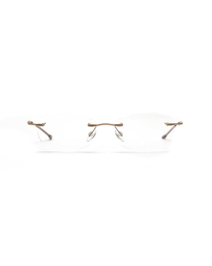Krizia-Krizia rimless optical frame vintage Eyeglasses – The Dryads