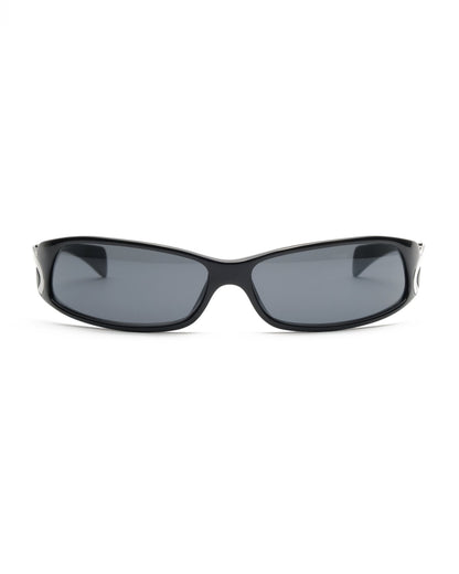Lagerfeld - Lagerfeld Wraparound vintage Sunglasses – The Dryads