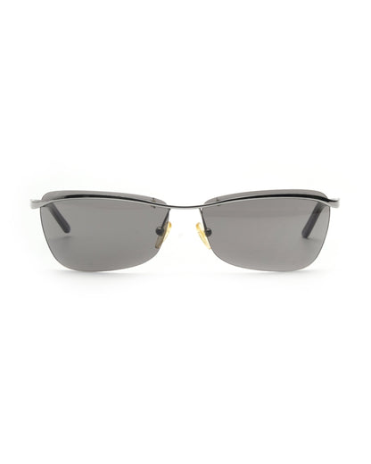 Moschino Half - Frame - Sunglasses - image - 1