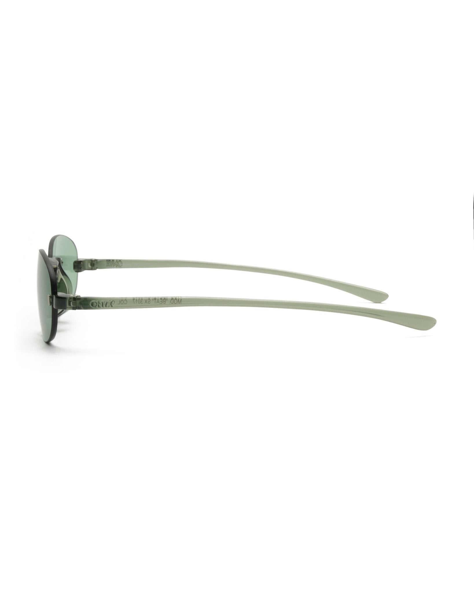 Onyx - Onyx rimless sunglasses vintage Sunglasses – The Dryads
