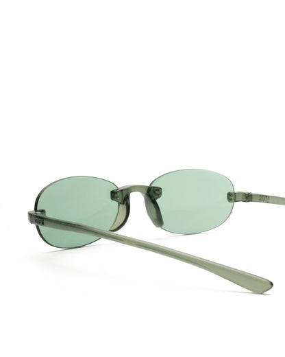 Onyx - Onyx rimless sunglasses vintage Sunglasses – The Dryads