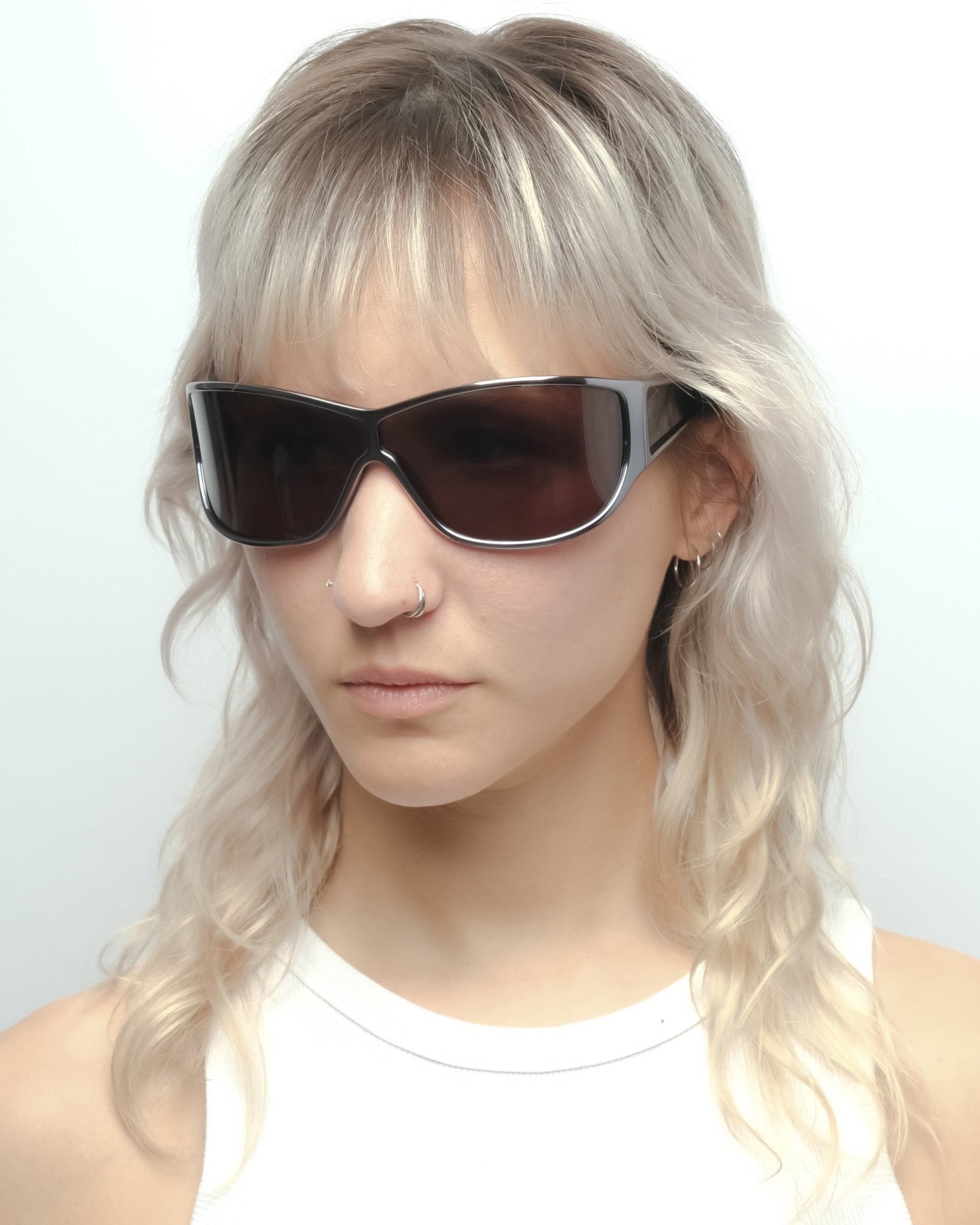 Romeo Gigli Wraparound - Sunglasses - image - 4
