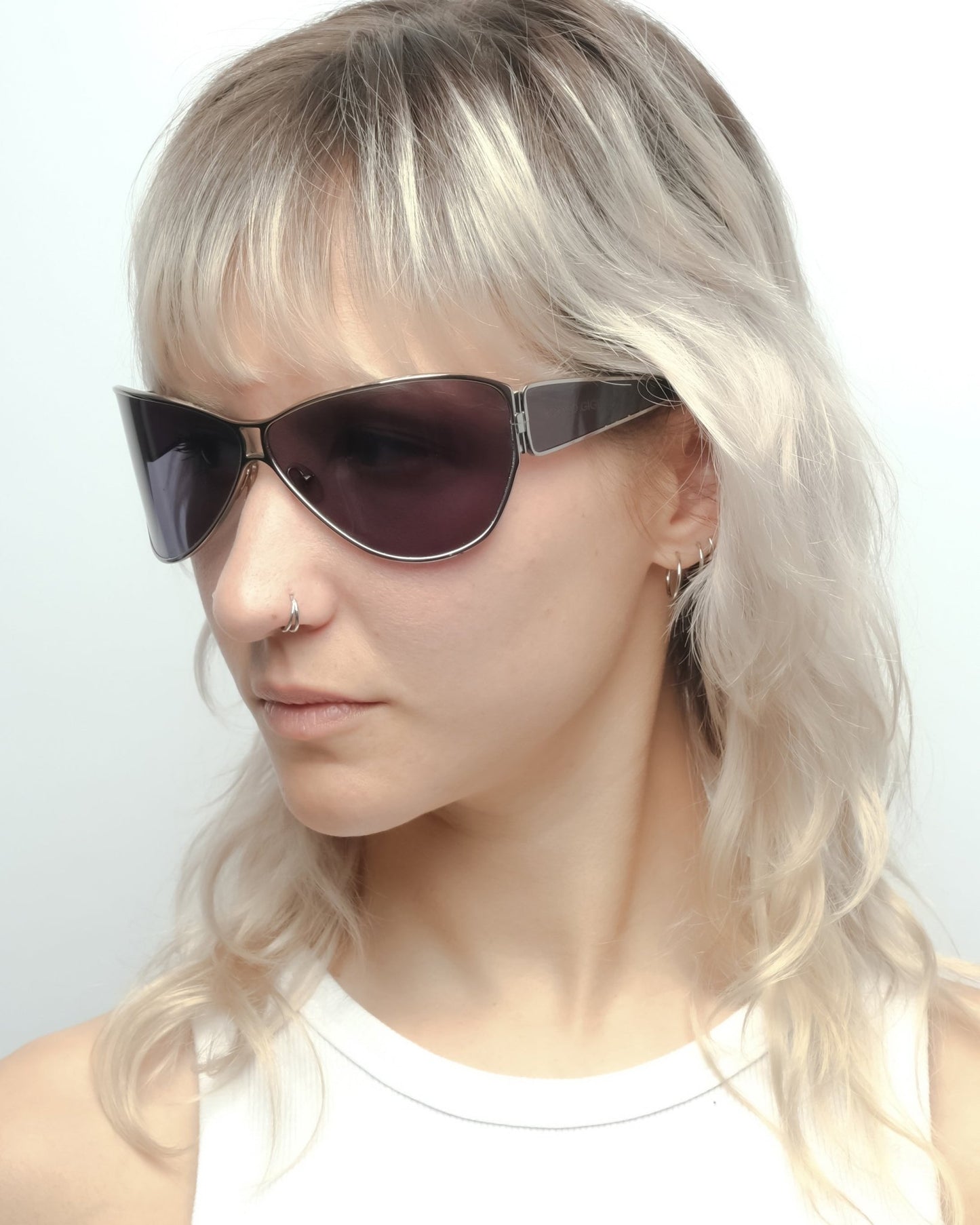 Romeo Gigli Wraparound - Sunglasses - image - 4