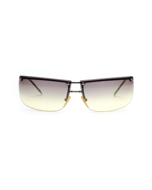 Runway FW2000 Gucci half - frame sunglasses - Sunglasses - image - 1