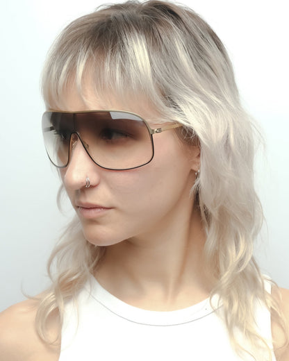 SS2005 Gucci Shield - Sunglasses - image - 6