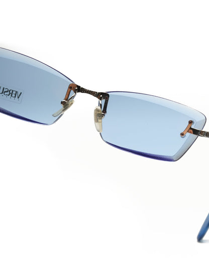 Versus - Versus by Versace rimless sunglasses vintage Sunglasses – The Dryads