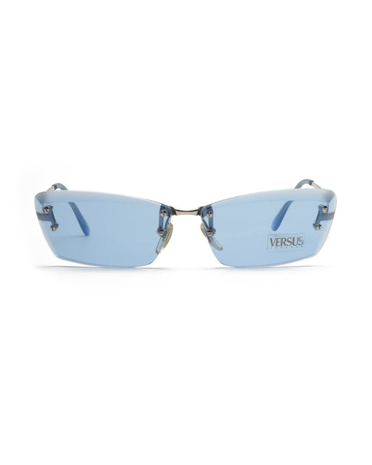 Versus - Versus by Versace rimless sunglasses vintage Sunglasses – The Dryads