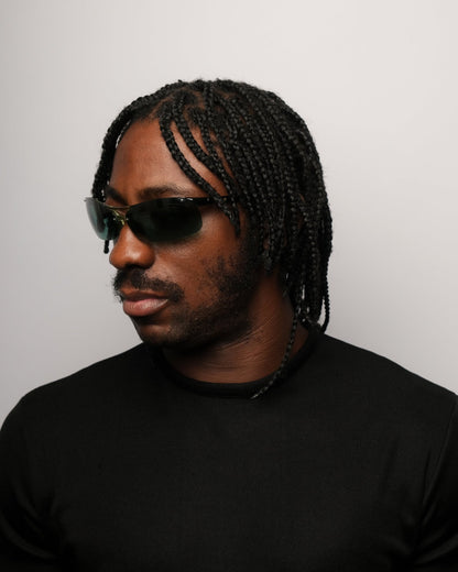 Vogue-Vogue half-frame vintage Sunglasses – The Dryads