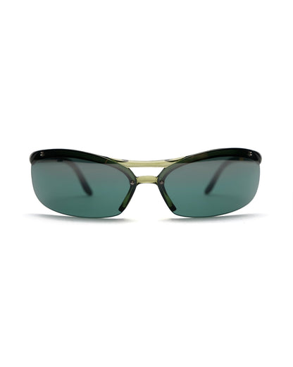 Vogue-Vogue half-frame vintage Sunglasses – The Dryads